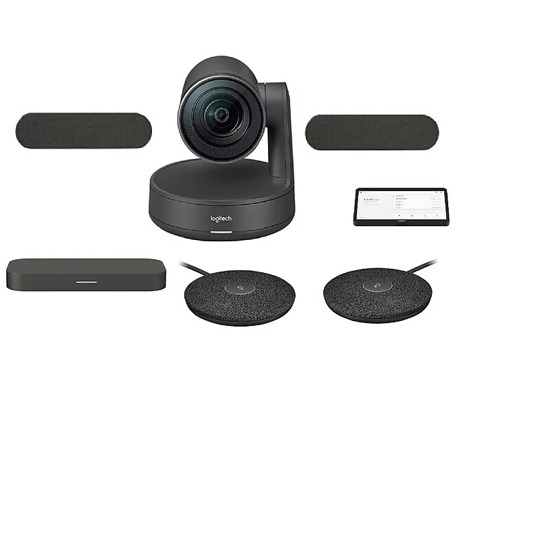 Logitech Rally Plus HD 4K Video Conferencing Bundle, Wall Mounted (TAPRAPGGLCTL4) image 1