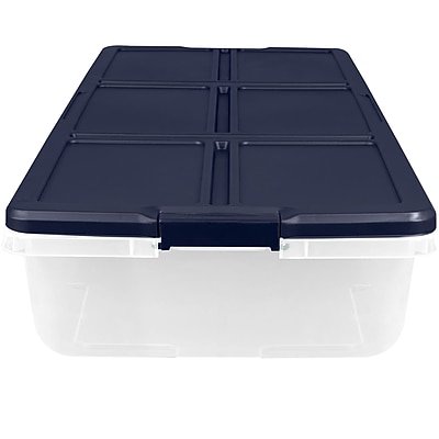 Home Logic 52 Quart Latch Lid Storage Bin