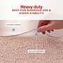 Staples Carpet Chair Mat with Lip, 45" x 53'', Medium-Pile, Clear (20236-CC)~#|#~BD303DB3-D1C5-4C26-A60648ADAC3175C6_sc7