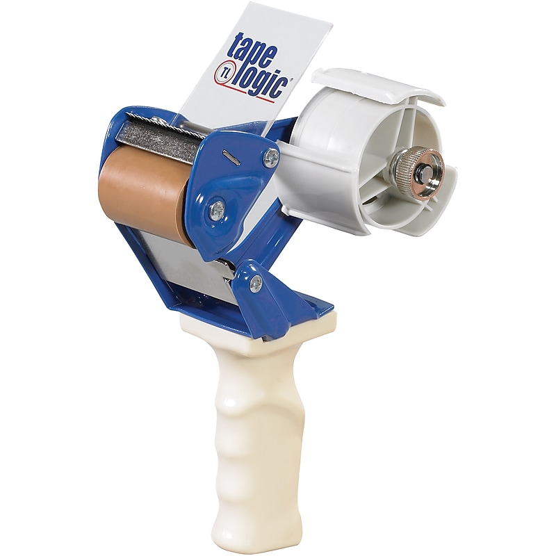Tape Logic Work Horse 2" Packing Tape Dispenser, Blue/White (TDWH2) image 1