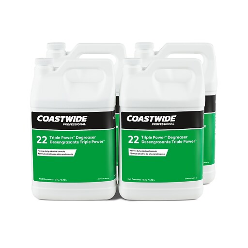 Coastwide Professional Degreaser Triple Power, 3.78L, 4/Carton