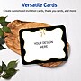 Avery Rectangle Rounded Corners Matte Blank Card, White, 20/Pack (19479370847)~#|#~BD426BC9-42B1-4ABA-9950465589F0AF48_sc7