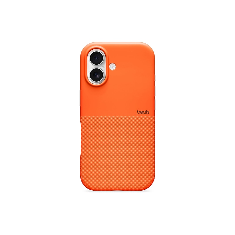Beats MagSafe Rugged Phone Case for iPhone 17, Shock Absorbing, Sierra Orange (MGK14LL/A) image 1