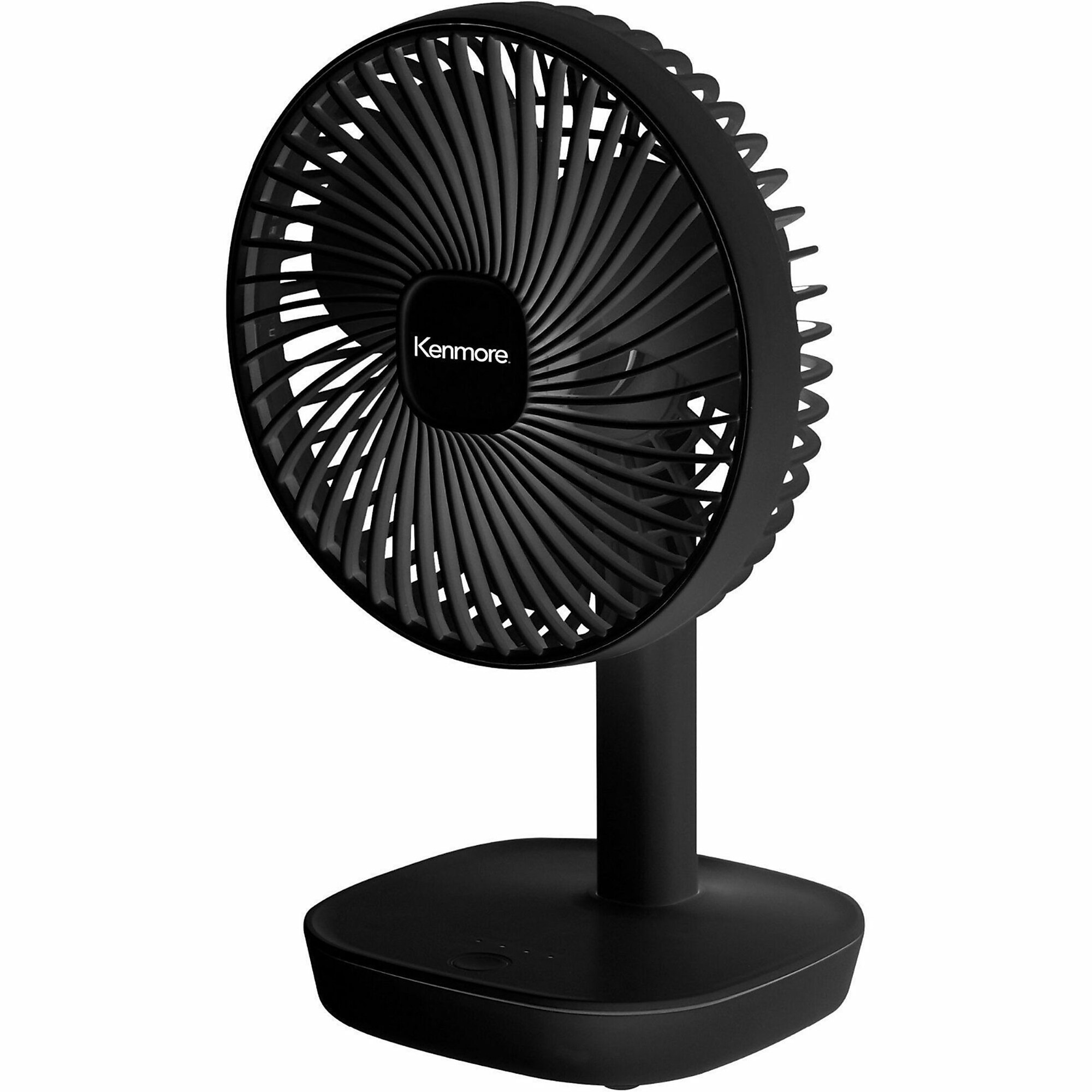 Kenmore 6″ Rechargeable Fan, Black (ESMKM60002BK) Simolary simolary.com