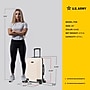 US Army FOX 20" Hardside Carry-On Suitcase, 4-Wheeled Spinner, TSA Checkpoint Friendly, Sand (USLFOX00S-SAN)~#|#~BD4941BD-373E-431F-815FD1D370DB1D32_sc7