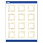 Avery Gold Florals Matte Blank Card, White, 120/Pack (S00-EW1)~#|#~BD4BCA95-64D7-443C-B82C593425EB1F9E_sc7