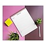 Better Office To-Do List Notepad, 8.5" x 11", Project-Ruled, White/Black, 50 Sheets/Pad (25822)~#|#~BD527175-7C69-4863-97D846055486FC11_sc7