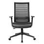 Boss Office Products Ergonomic Mesh/Vinyl Swivel Task Chair, Black (B6566AM-BK)~#|#~BD528CB0-0398-4780-9961173A1EE9E071_sc7