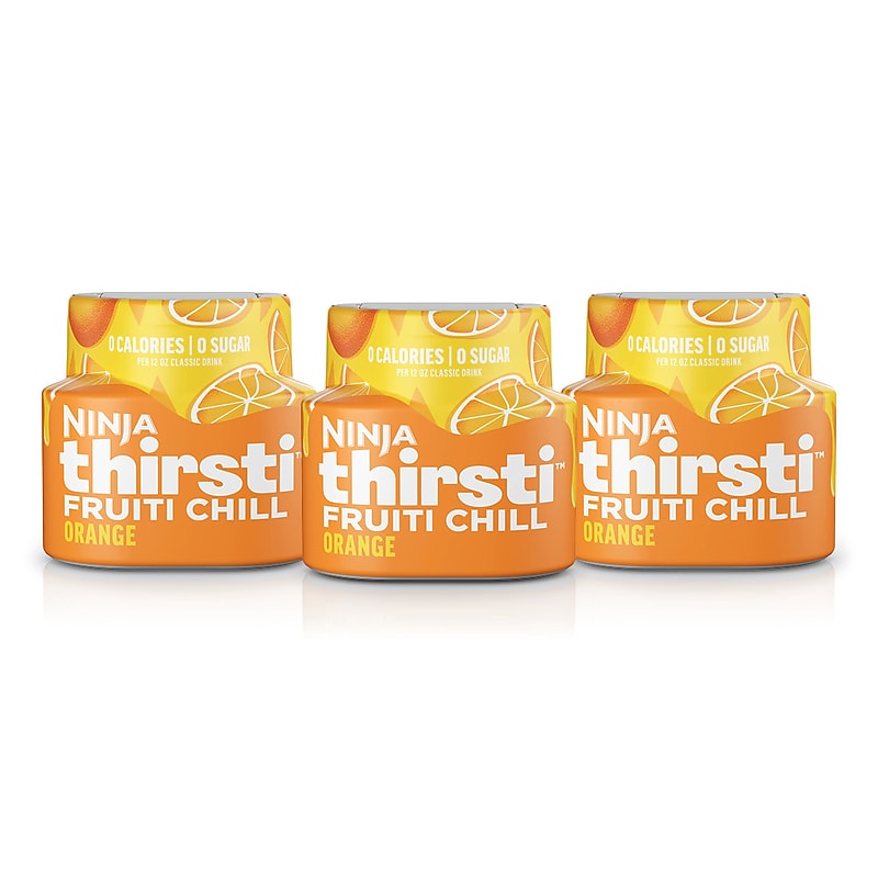 Ninja Thirsti VITAMINS Sugar-Free Orange Tangerine Flavored Water Drops Drink Mix (WCFOTG1C) image 1