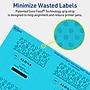 Avery Printable Square Multipurpose Labels, 2.75" x 2.75", Bright Blue, 240/Pack (94109)~#|#~BD587246-CDAB-4E74-BC66E00110B8C06A_sc7