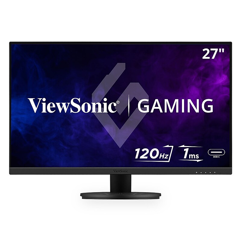 ViewSonic 27" 120Hz LED Gaming Monitor, Black (VX2716A) image 1