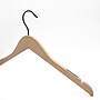 Nahanco Wood Clothes Hangers, Raw Wood, 100/Carton (21517BH)~#|#~BD5D173F-3774-4540-A62B392DBC9C1D6A_sc7