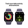 Apple Watch Series 11 GPS Smartwatch, 46mm, Silver Aluminum Case with Purple Fog Sport Band, Small/Medium (MEV94LW/A)~#|#~BD5FF36D-9F33-4933-865F476D2E7C9623_sc7