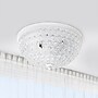 Lalia Home Crystal Glam 2 Light Ceiling LED Flush Mount, White, 2/Set (LHM-2000-WH-2PK)~#|#~BD60AFCD-87B1-4E54-A842200D7AD37B61_sc7