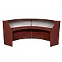 Regency Marque 124.5"W Curved Reception Desk Workstation, Mahogany (77312MH)~#|#~BD69195C-BA91-4CF4-9AD3D19115A63912_sc7