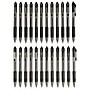 Zebra Z-Grip Retractable Ballpoint Pens, Medium Point, 1.0mm, Black Ink, 24/Pack (12221)~#|#~BD6DC8C7-D45E-45AA-8A12592436DFFBD4_sc7