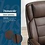 Thomasville Lansing Ergonomic Polyurethane Big & Tall Chair, 400 lb. Capacity, Dark Walnut Brown (52398-DBRN)~#|#~BD70F7C7-9670-48FC-8E3B2AB3DFEF681D_sc7