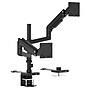 Mount-It! ProFlex Adjustable Heavy-Duty Dual Monitor Mount with Pole & Gas Spring Arms, Fits 17"– 49" Ultrawide Screens, Black~#|#~BD722B50-F407-41E9-8E3782951602663D_sc7