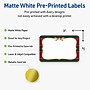 Avery Rectangle Multipurpose Labels, 2" x 3", White, 80/Pack (19479370516)~#|#~BD748C07-0522-4B23-ACC86B977E315BEA_sc7