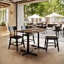 Flash Furniture TopGuard 48" x 30" Rectangular Wood Dining Table with X-Base, Natural/Black Base (ST3048NATT2230)~#|#~BD7A853E-6413-4E5E-9AA716D88136B703_sc7