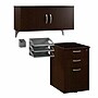 Bush Business Furniture Office in an Hour Cubicle Storage with Cabinet, Paper Tray, & Pencil Holder, Mocha Cherry (WC36890-03K)~#|#~BD81E53F-9074-49CD-B735F1F1DBCBCD3A_sc7