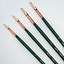 Silver Brush Natural Hog Bristle, Grand Prix Multilength Filbert Brushes, 4/Pack (SLVGP1080)~#|#~BD85EAC5-0CB1-48AD-A8B50087C1744AEB_sc7