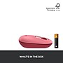 Logitech POP Wireless Ambidextrous Optical Mouse, Heartbreaker (910-006545)~#|#~BD883969-3380-47A8-AC7F9952F7AE415C_sc7