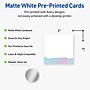 Avery Watercolors Design Matte Blank Card, White, 120/Pack (S00-F3W)~#|#~BD8F892C-411D-4777-85497AF932BC7975_sc7