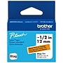 Brother P-touch Btag Label Tape, 1/2" x 13.1' (12mm x 4m), Black on Orange (BTAGT31)~#|#~BD98897B-213B-417F-A988EDA24D5EB052_sc7