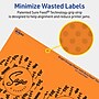 Avery Laser/Inkjet Multipurpose Circle Labels, 3.5" Dia., Bright Orange, 80/Pack (94514)~#|#~BD9D11B0-24CC-4121-BF87DB72D8662233_sc7