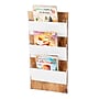 Mind Reader 3-Pocket Wood and Metal Mountable Wall File, Letter Size, White (WALLPOCKET-WHT)~#|#~BDA50D98-51D6-455F-997F6FE176C1509C_sc7