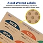 Avery Laser/Inkjet Oval Multipurpose Labels, 1" x 2", Kraft Brown, 2400 Labels/Box ( 94053)~#|#~BDA66EEF-6D99-4948-BF5BE5861B5A3775_sc7