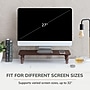 Anji Mountain Acacia Wood Monitor Stand, Up to 32" Monitor, Walnut (MS-WAL-01WAL)~#|#~BDAA88A0-BA26-4DDB-B0F42810EA799768_sc7