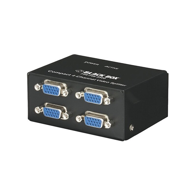 Black Box AC1056A-4 Compact Video Splitter AC1056A-4 image 1