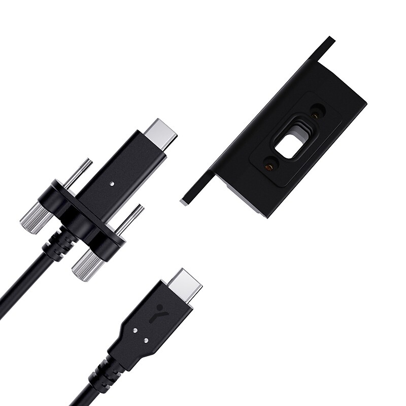 Joy Factory DuraLink USB-C to USB-C Charging Cable, 10 ft., Black (PCA213) image 1