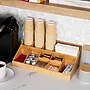 Mind Reader 11 Compartment Wood Coffee Organizer, Brown (COMORGBM-BRN)~#|#~BDB30699-96CF-4D40-9B2385B36C7702B1_sc7