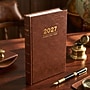 2027 Excello Brands 9" x 12.8" Daily Standard Planner, Paperboard Cover, Brown Leather (CD812-CY27-BN-L)~#|#~BDB53584-CDF8-402D-87081D5C1A1C24B9_sc7