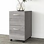 Bush Business Furniture Studio A 2-Drawer Mobile Vertical File Cabinet, Letter/Legal Size, Lockable, Platinum Gray(SDF116PGSU-Z)~#|#~BDB7D0D1-022B-4DD8-BB783E6BFED81436_sc7
