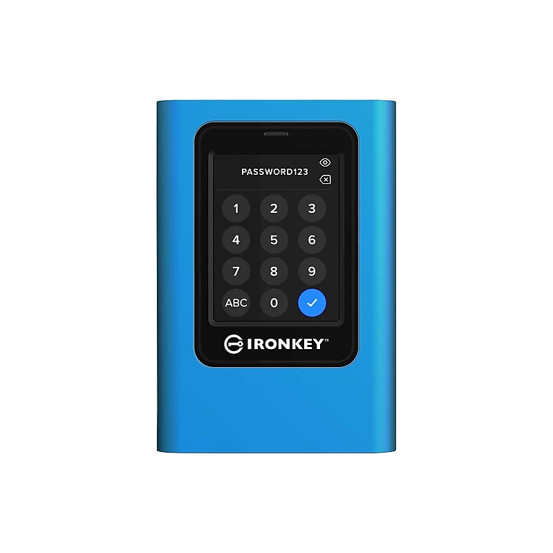Kingston IronKey Vault Pricacy 80 1920GB Encrypted External SSD (IKVP80ES/1920G) image 1