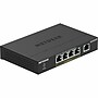 Netgear GS305PP 5-Port Gigabit Ethernet PoE+ Unmanaged Switch, Black (GS305PP-300NAS)~#|#~BDBCF3F8-2721-43A2-97AC2BA897AEFFB7_sc7
