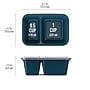 bentgo Prep Snack Containers, Deep Teal, 8 oz. , 10/Pack (BGPRSNK-DT)~#|#~BDBD3B52-CF8B-4DE5-8F92CD0576D110A7_sc7