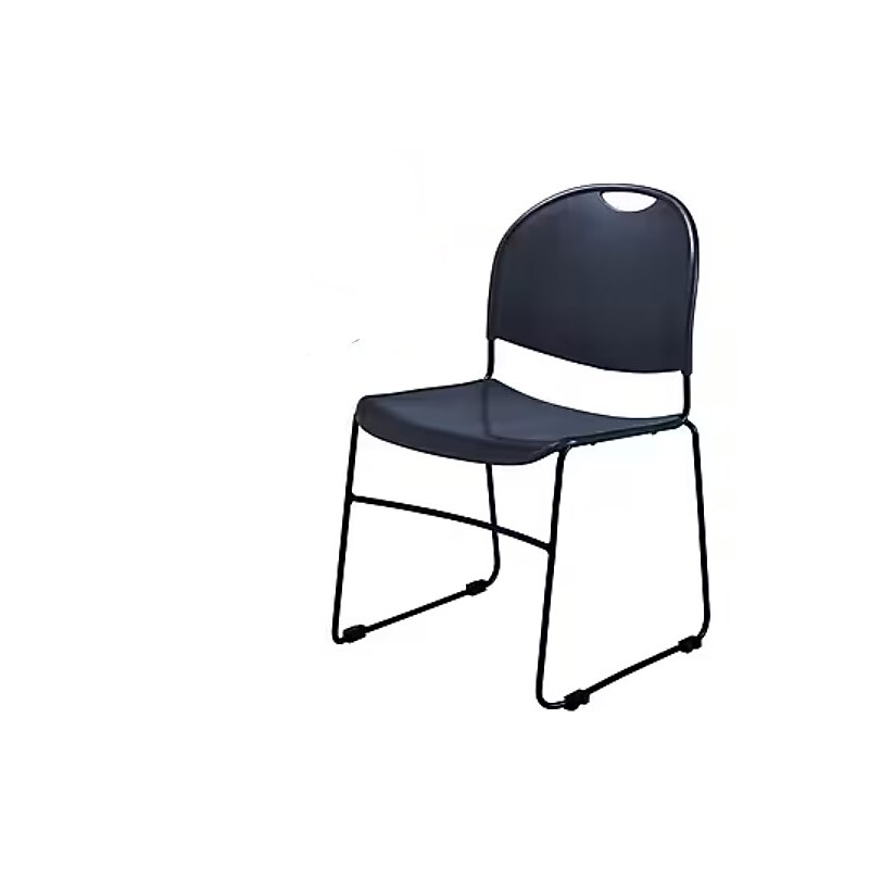 NPS Commercialine 850 Series Ultra Compact Stacking Chair, Blue, 8/Pack (855-CL/8) image 1