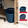 Staples Plastic Trash Can, 2.8 Gallon, Navy Blue (ST63896)~#|#~BDC08BA9-7DEF-4372-B39EAFD0F499B538_sc7