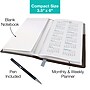 2027 Excello Brands 3.5" x 6" Weekly & Monthly Standard Planner, Paperboard Cover, Gray/Black (PKT-CY27-GY-PEN)~#|#~BDC8A451-0F0E-4254-880279CD8DA036CE_sc7