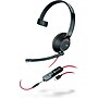 Poly Blackwire C5210 Monaural Wired Headset Noise Canceling Headset, Black (8M3W7AA#ABA)~#|#~BDCD9442-3306-4253-BD9996BB02666D9C_sc7