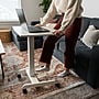 Mount-It! Height Adjustable Rolling Laptop Desk, Holds 17 lbs., White (MI-7997)~#|#~BDCDF8DA-6C30-4480-A6A4646015122AAA_sc7