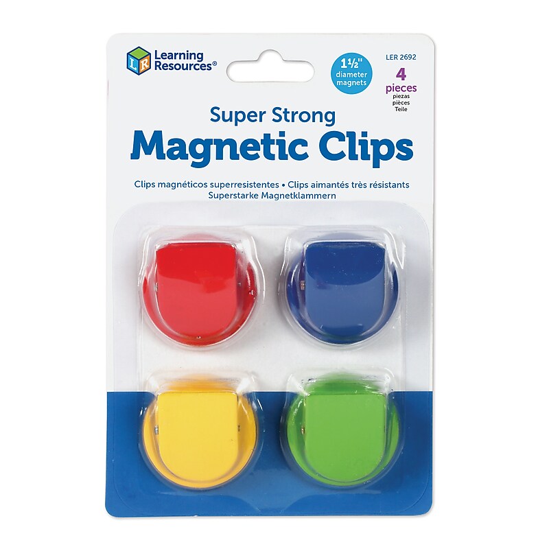 Learning Resources Super Strong Magnetic Clips Set (LER2692) image 1