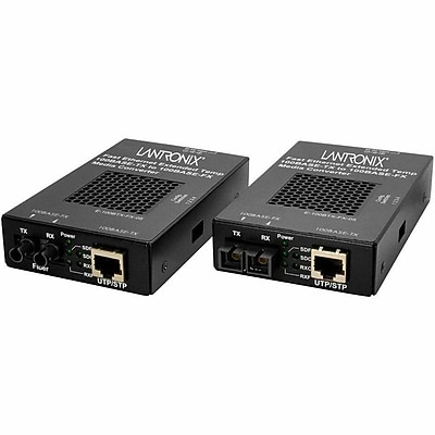 Transition Networks Ethernet 100BASE‑TX to 100BASE‑FX Multimode Media Converter (E100BTXFX05(SCHT)NA) Simolary simolary.com