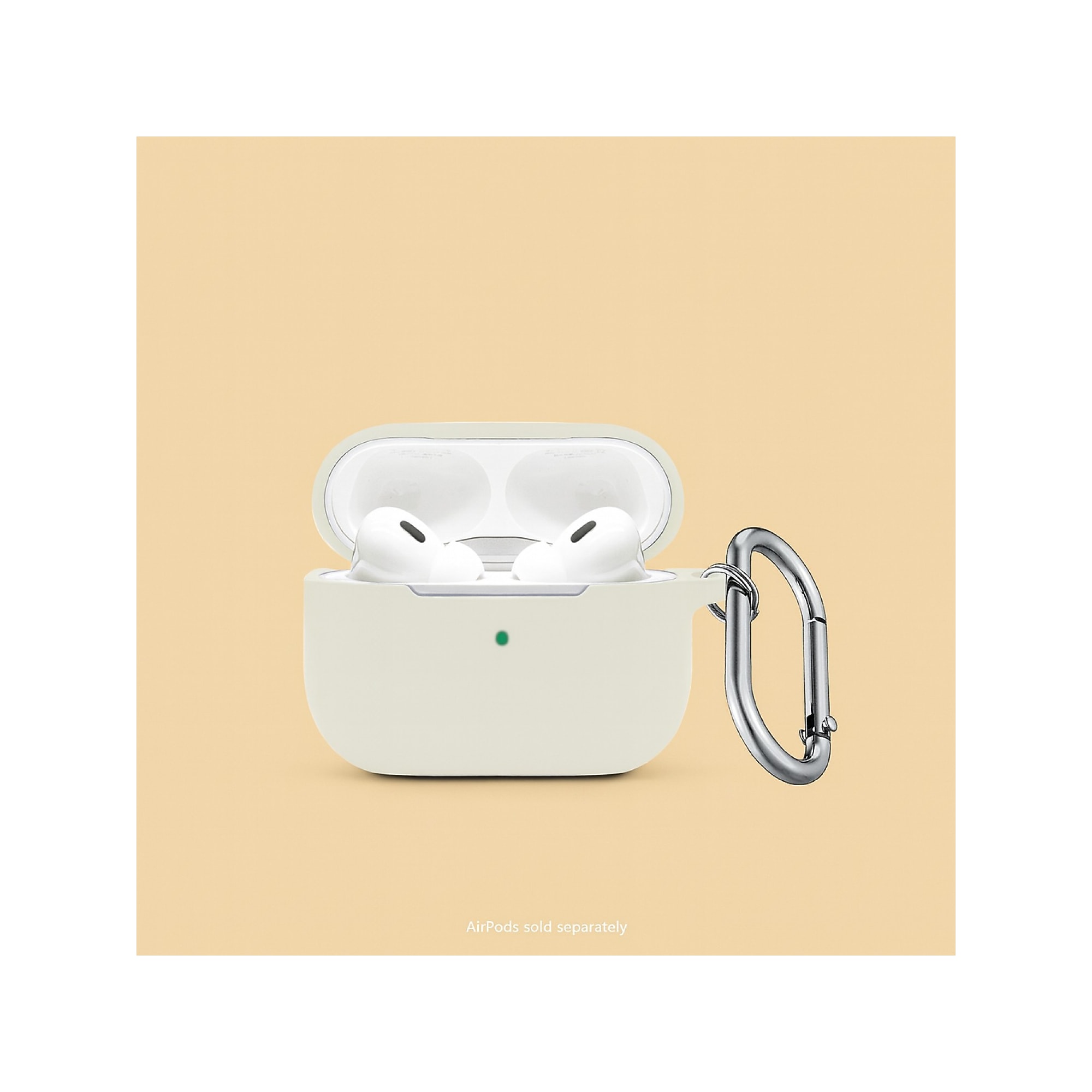 SaharaCase Venture Series Silicone Case Kit for AirPods Pro 3, Anti-Shock Material, Lime Stone (HP00213) Sansujyuku sansujyuku.com