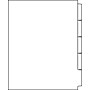 DocuCopy Reverse Collated Blank Paper Dividers, 5-Tab, White, 1,250/Case (1001)~#|#~BDD83EE9-D893-4F05-B101673A5D7DFDA1_sc7